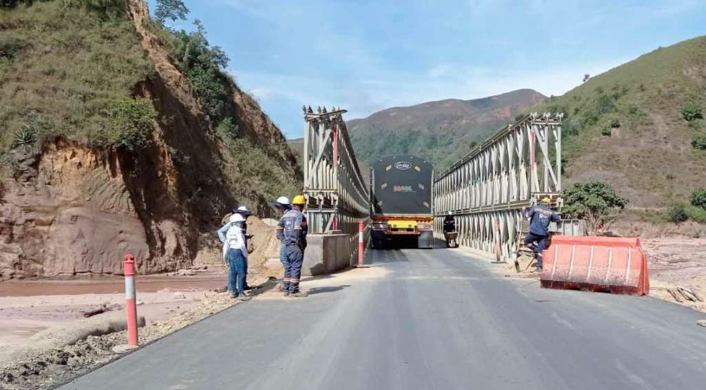 Estos puentes metálicos brindarán soluciones rápidas de conectividad en zonas afectadas por colapsos o desastres viales.
