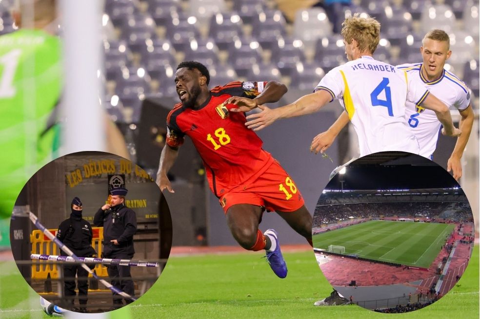 Bélgica se enfrentaba a Suecia en las clasificatorias a la Eurocopa de 2024.