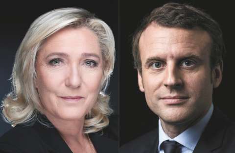 Le Pen promueve moción de censura contra Macron por la reforma pensional