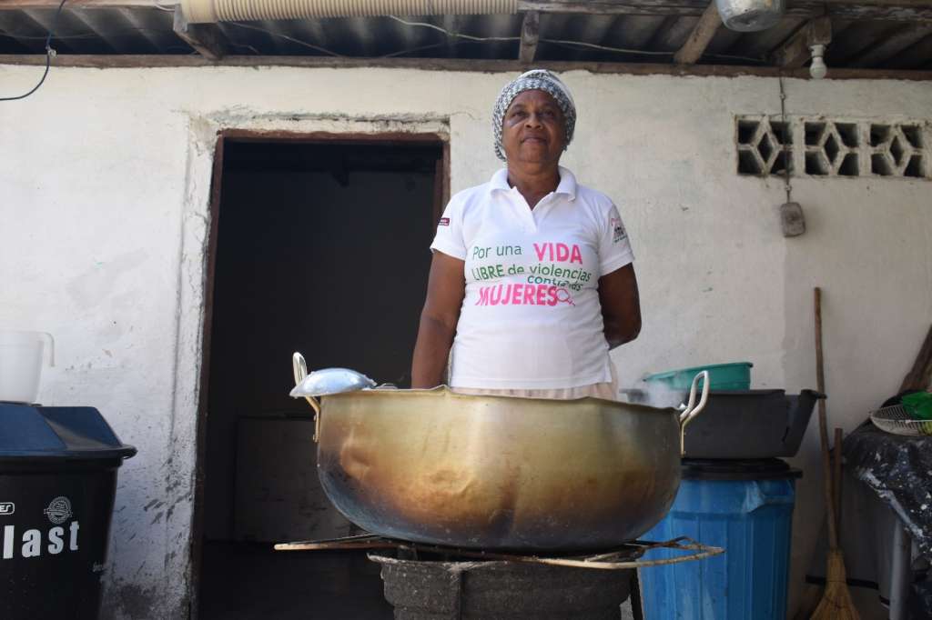 Maritza Ojeda es cocinera tradicional.