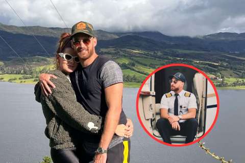 Esto costaría viajar con el novio de Carolina Cruz como piloto y en avión privado