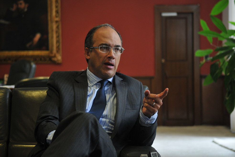 Juan Carlos Echeverry fue nombrado como nuevo presidente de Ecopetrol en remplazo de Javier Guitiérrez. / Diana Sánchez