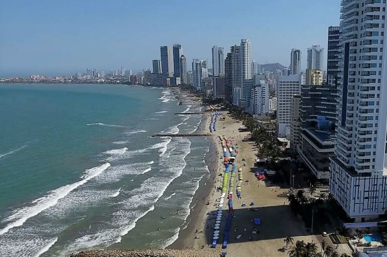 La erosión costera está amenazando a Cartagena
