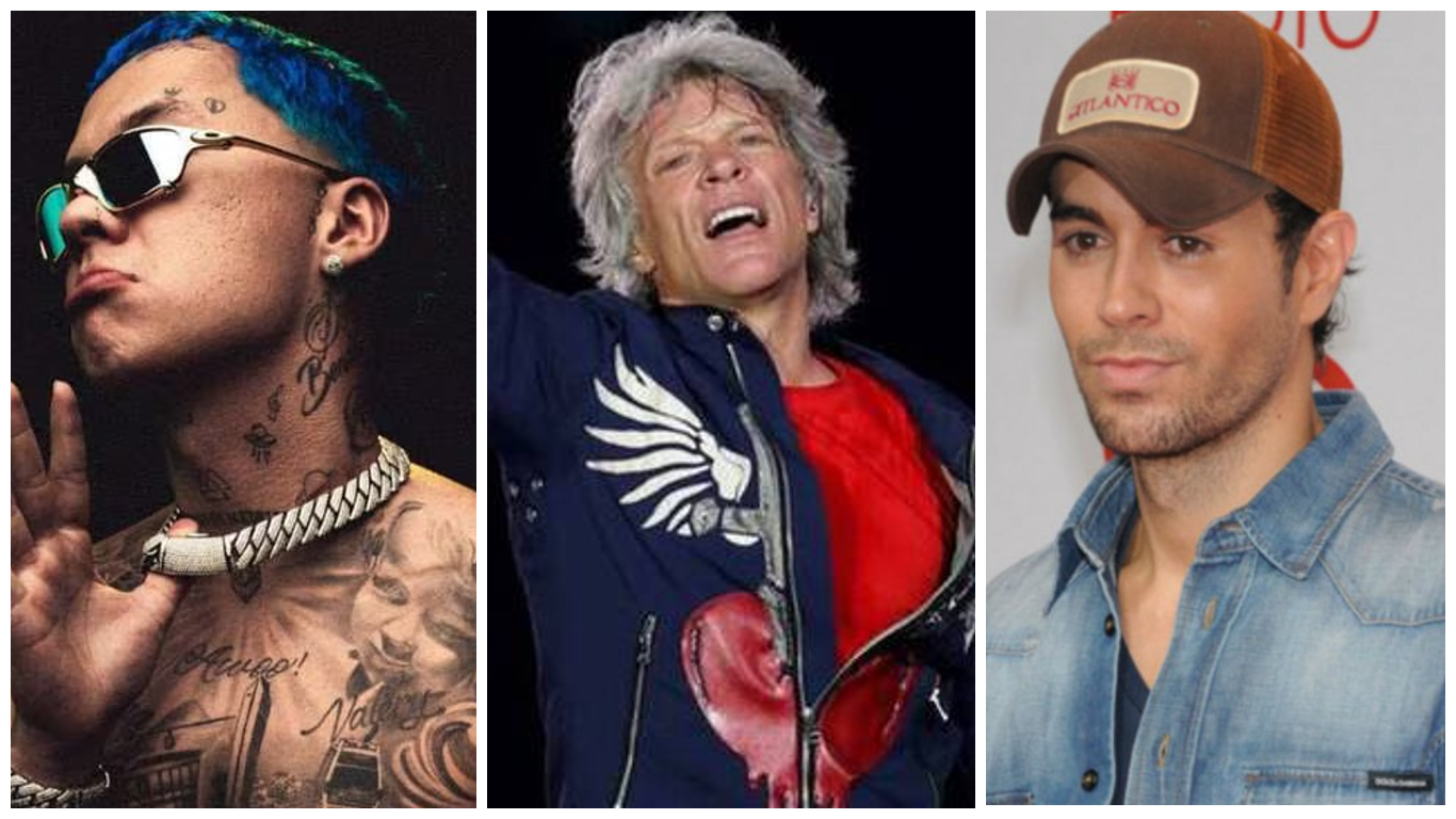 El reguetonero Blessd, el rockero Bon Jovi el baladista Enrique Iglesias tienen sus estrenos este jueves.