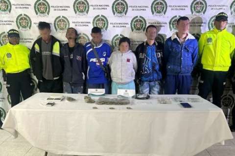 A la cárcel banda que traficaba drogas de Bogotá a Soacha con “correos humanos”