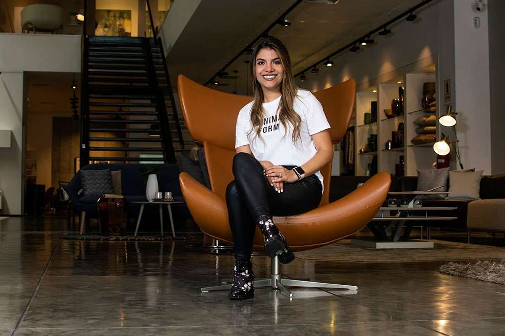 Camila Galindo, gerente de BoConcept