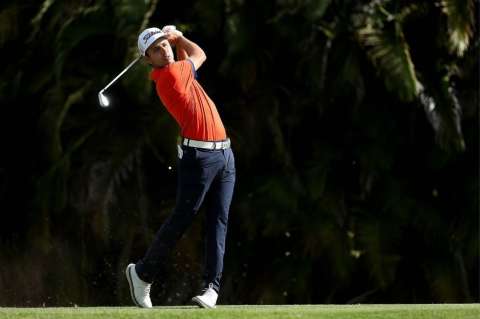 Ben Griffin, líder en el Astara Golf Championship de Bogotá