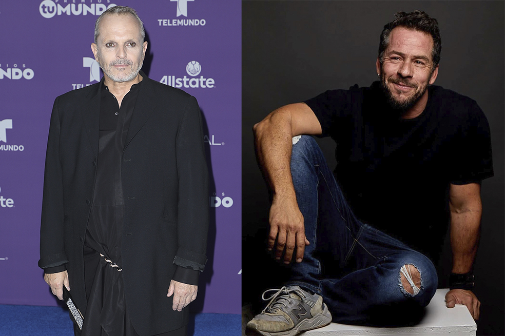 Miguel Bosé y Nacho Palau