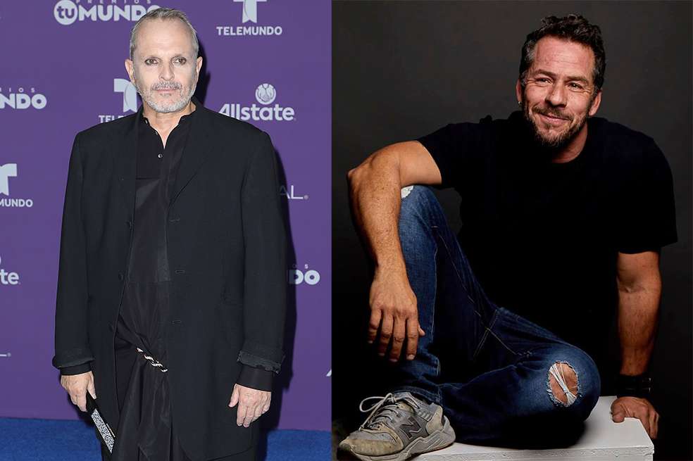 Miguel Bosé y Nacho Palau
