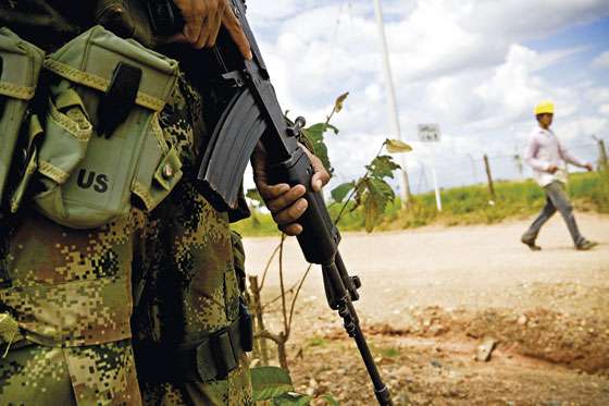 Las Farc no se han ido de San Vicente
