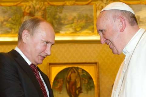 Vladimir Putin y papa Francisco se reunirán nuevamente en el Vaticano