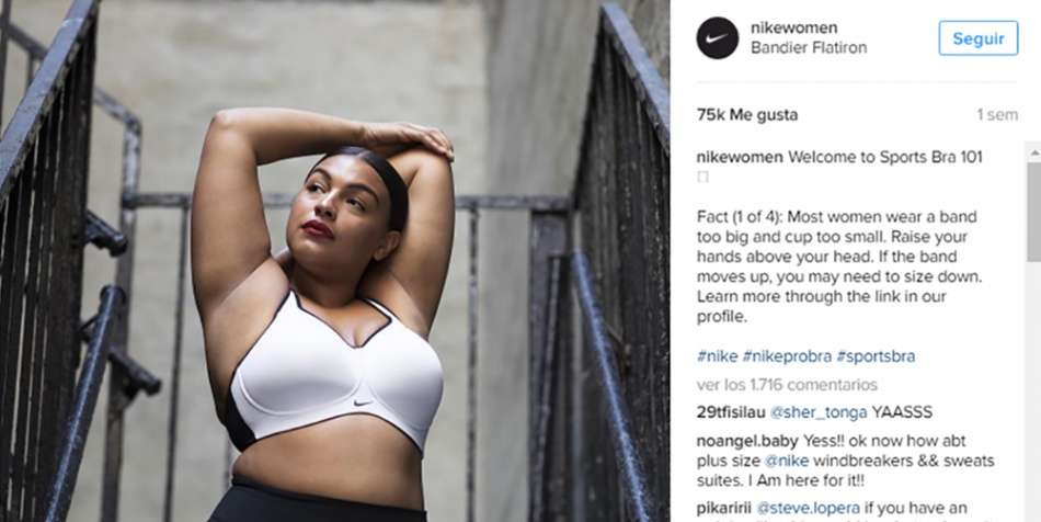 Nike le apuesta a las tallas grandes