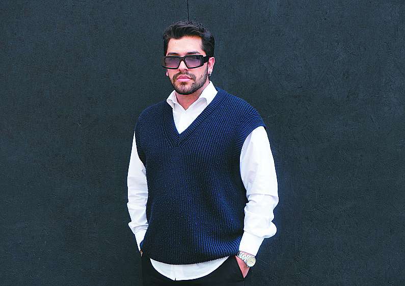 Fabián Rodríguez, diseñador de moda. / Cortesía