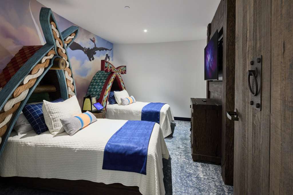 Suite para niños inspirada en Cómo entrenar a tu dragón.