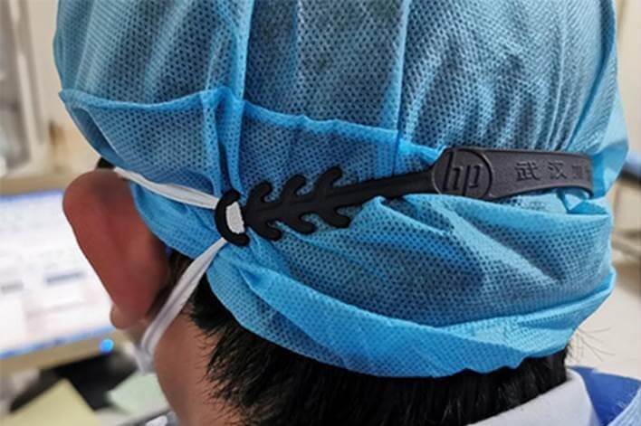 HP utiliza sus impresoras 3D para producir protectores faciales para los hospitales