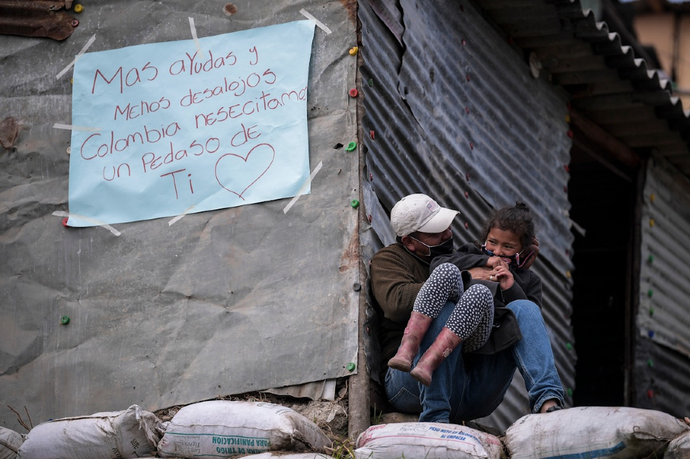Desde hace varios días el Distrito adelanta el desalojo de familias vulnerables que se asentaron en este lugar.