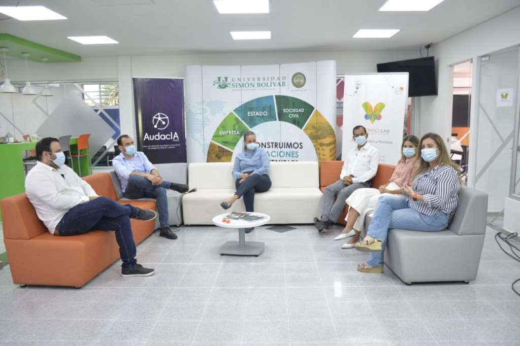 AudacIA está impulsada por el rector de Unisimón, José Consuegra Bolívar, y la vicerrectora de Investigación, Extensión e Innovación, Paola Amar Sepúlveda, quien además es CEO de MacondoLab.