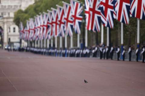 Tras su fallecimiento, así se vive en Londres la despedida de la reina Isabel