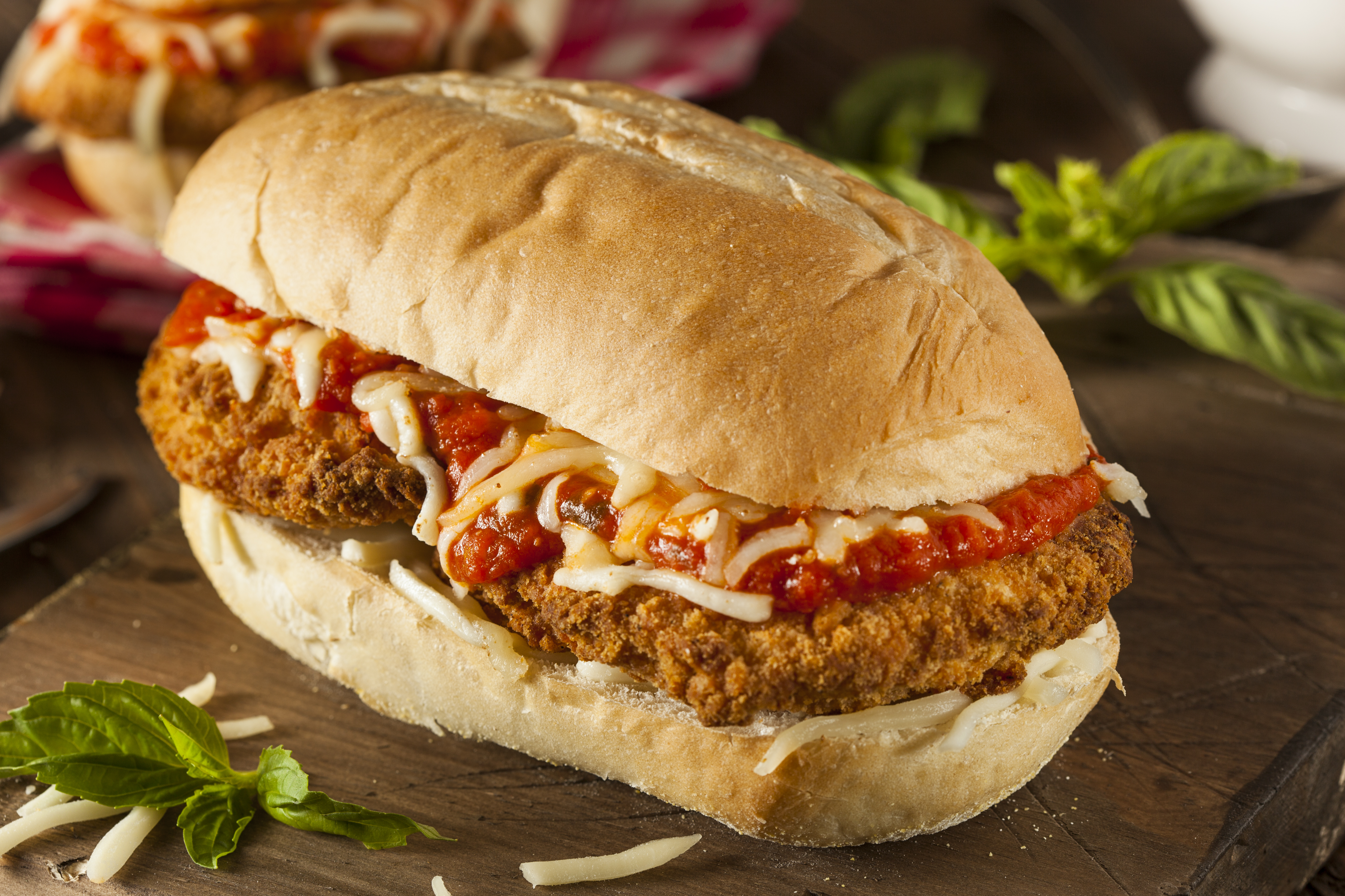 Sándwich de pollo
