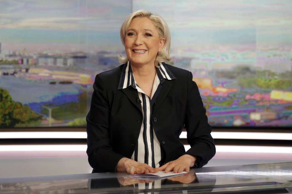 La líder ultraderechista francesa Marine Le Pen. / AFP