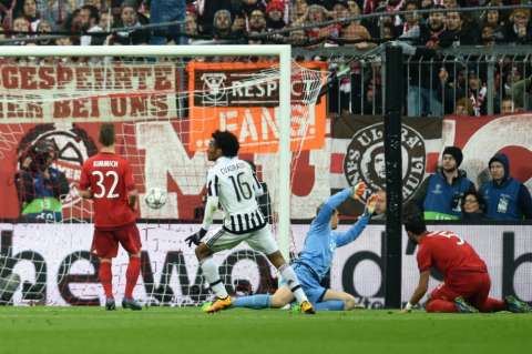 Pese a gol de Cuadrado, Juventus quedó eliminado a manos del Bayern Múnich