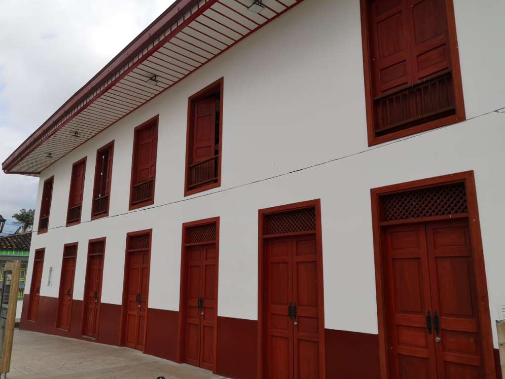 Fontur entrega dos proyectos de infraestructura por más de $4.200 millones en Caldas y Quindío. Recinto gastronómico Salento (Quindío)