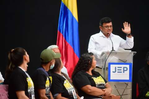 Las familias me reclamaron y les dije que sus víctimas eran guerrilleros: Militar