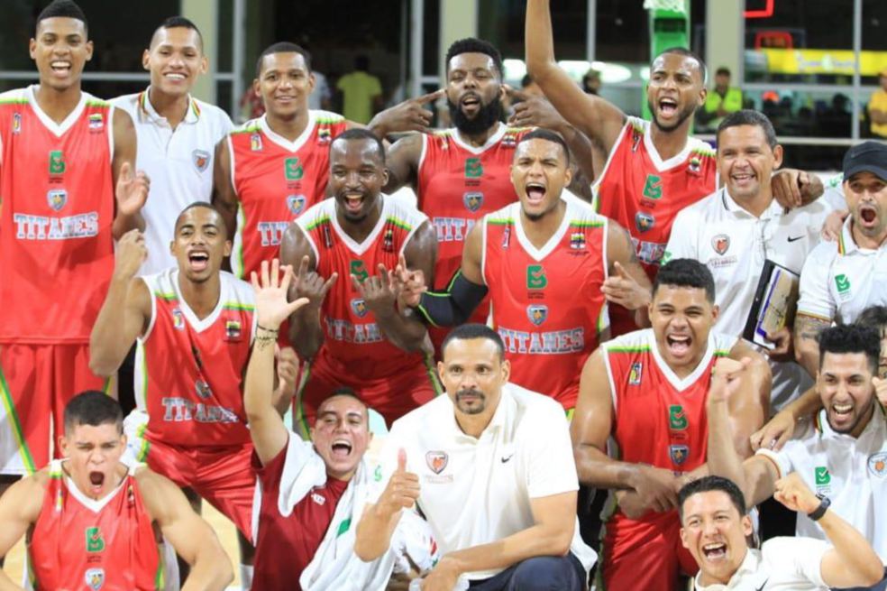  Titanes de Barranquilla celebró el título en la isla de San Andrés./ Liga Profesional de Baloncesto