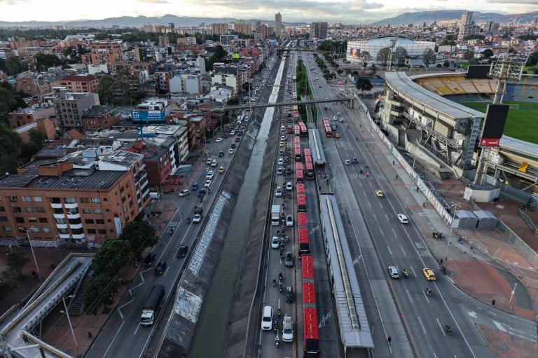 Así transcurrió la primera jornada del paro nacional