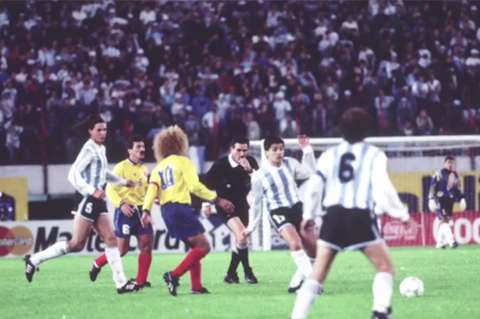 El Tino Asprilla y el Pibe Valderrama recordaron, 25 años después, el 5-0 ante Argentina