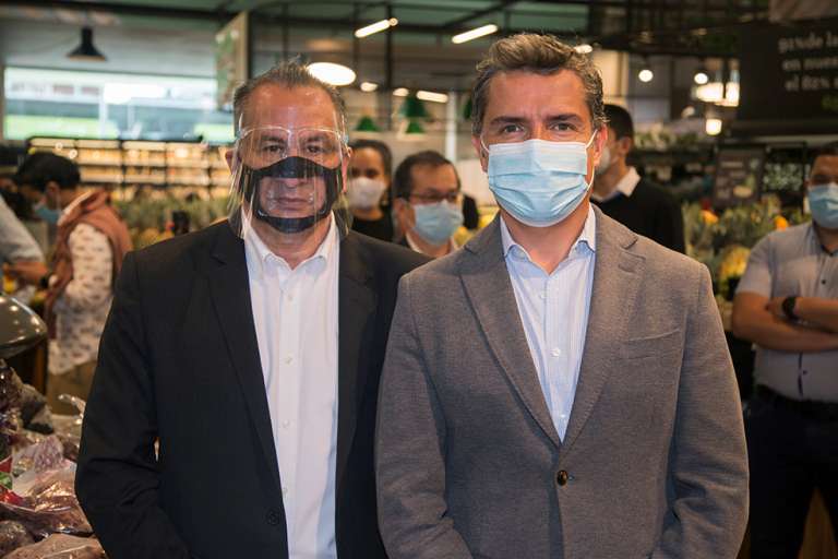 Argemiro López Gte de la tienda 140 y Leonardo fuquene (icontec)