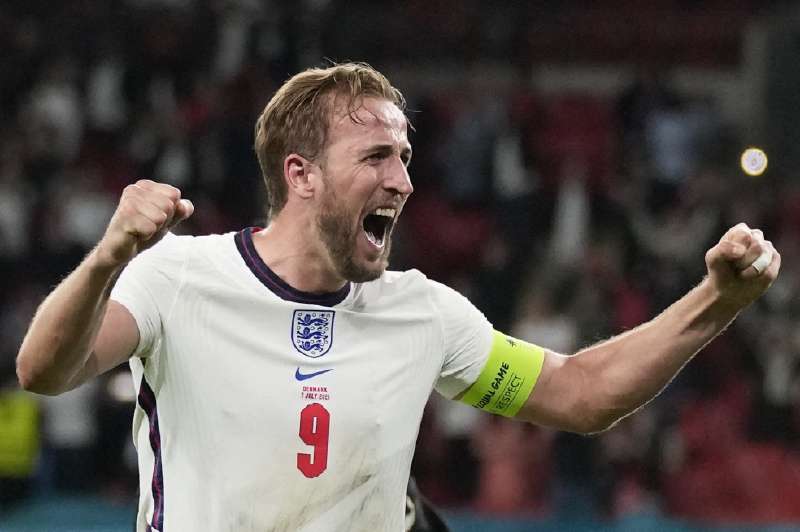 Harry Kane es el goleador y una de las figuras de la selección inglesa, que logró la histórica clasificación a la final de la Eurocopa 2021.
