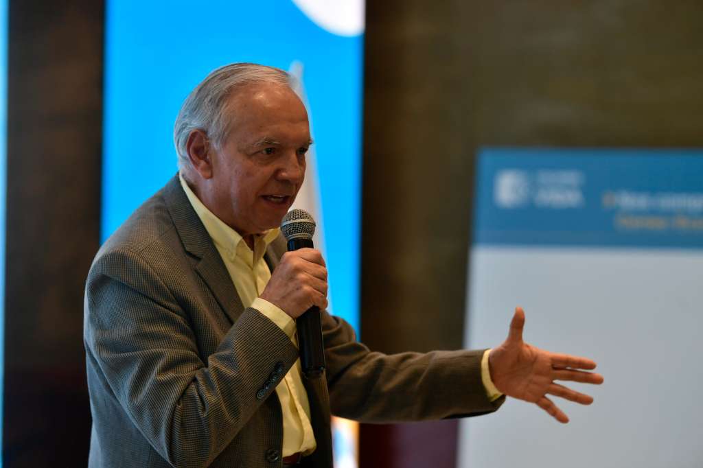 Ministro de Hacienda y Crédito Público de Colombia, durante el lanzamiento del Censo Económico Nacional, Urbano Colombia 2024.