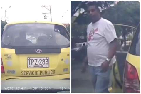 Taxista amenazó a otro conductor en Medellín: “he estado tres veces encanado”