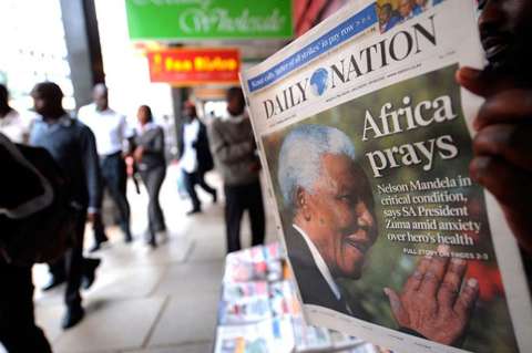 La familia de Nelson Mandela se prepara para lo peor