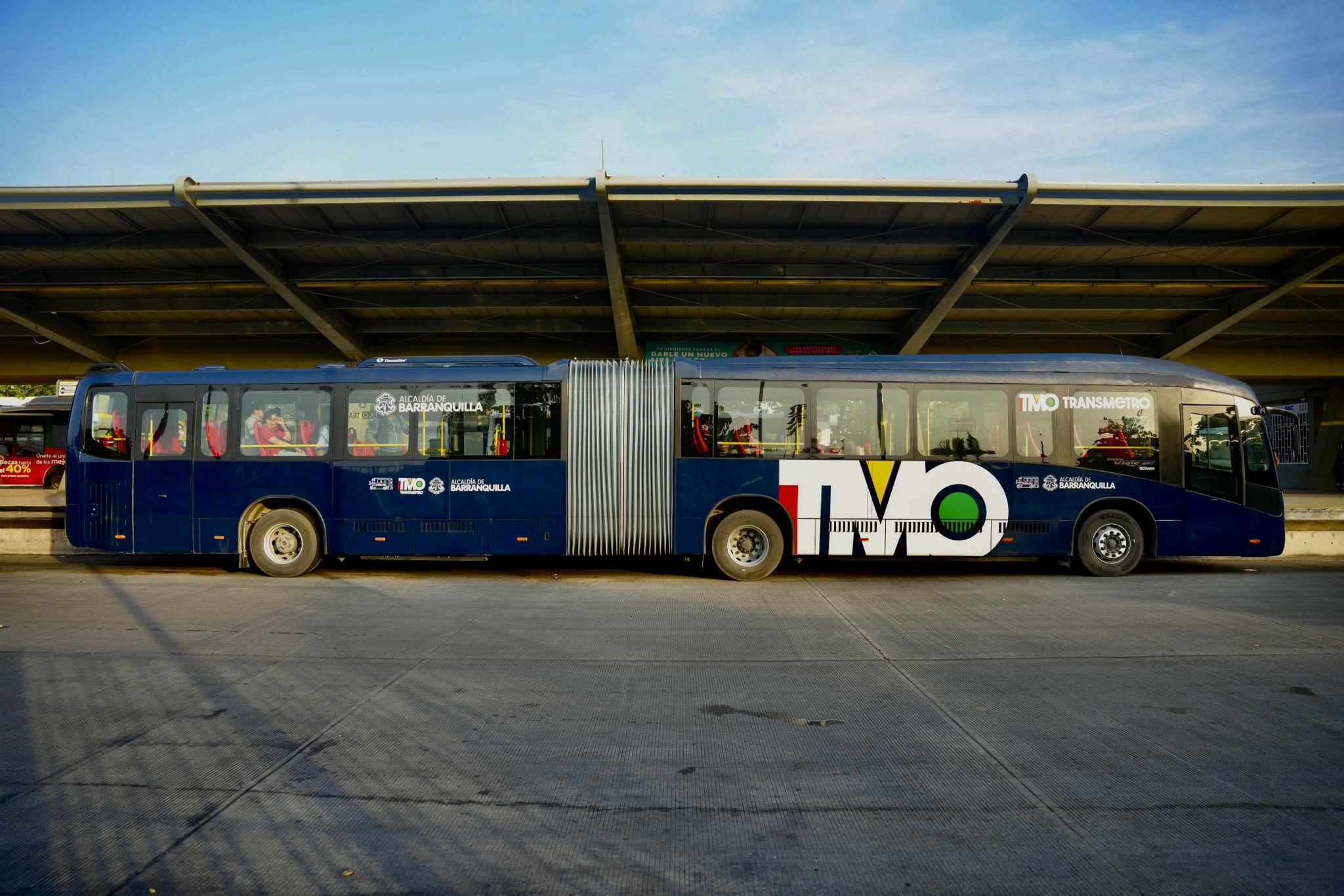 Nuevos buses Transmetro en Barranquilla