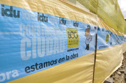IDU anuncia obras en varias vías de Bogotá