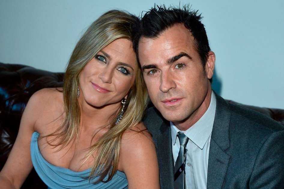 Jennifer Aniston y su prometido, Justin Theroux.