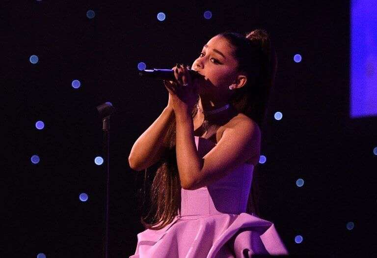 La cantante Ariana Grande. / AFP