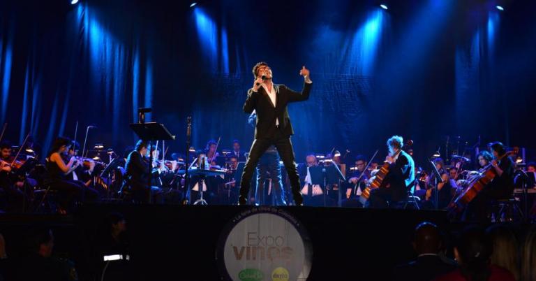 Andrés Cepeda abre Expovinos con un concierto sinfónico