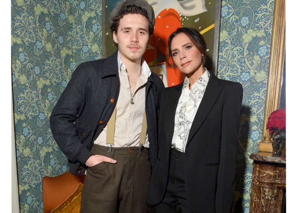 Victoria es muy unida a Brooklyn, su hijo mayor. Dicen que además, lo considera su mejor amigo.