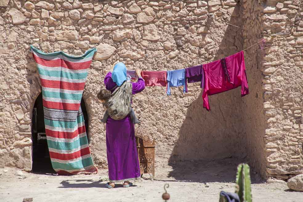 Las mujeres bereberes son las encargadas del hogar. Ellas mandan en casa. / Fotos: Diego Lurduy - Caracol Televisión (Ver galería)