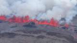 Erupción volcánica en península islandesa de Reikjanes