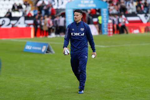 “Estoy bien”: James Rodríguez respecto a su actualidad con el Rayo Vallecano