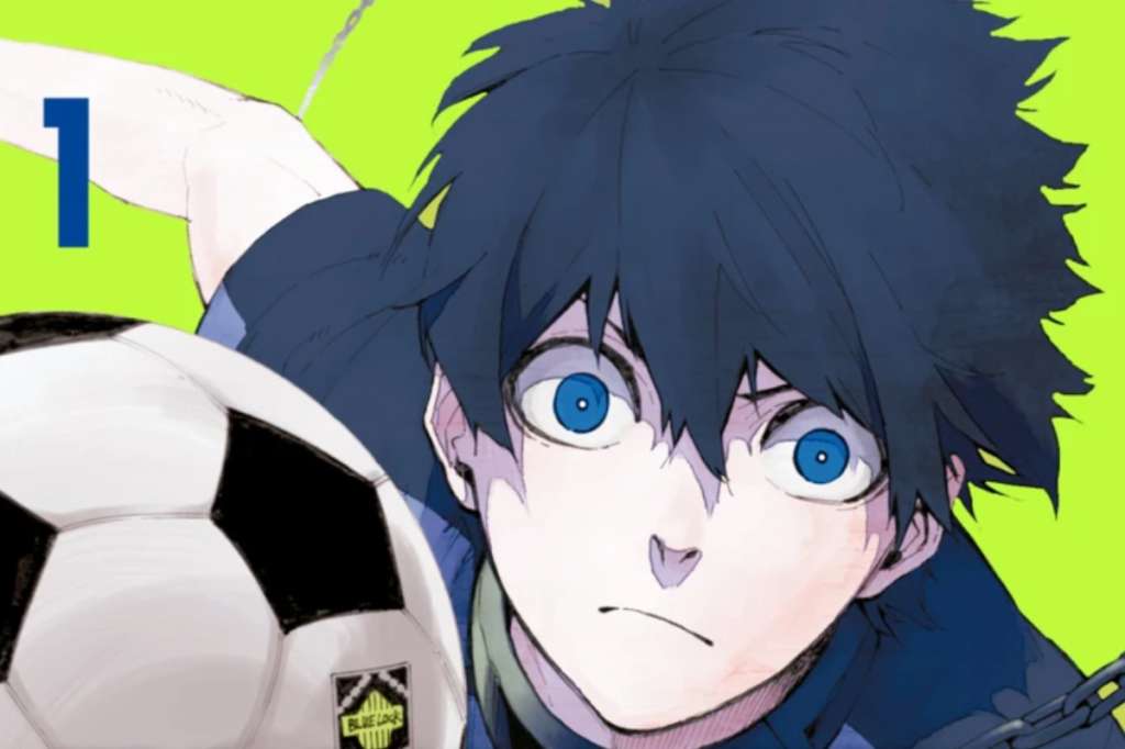 Portada del primer número del manga Blue Lock, publicado en español por la editorial Planeta.