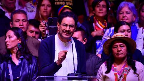 Iván Cepeda: así se vivió la jornada electoral en su sede de campaña