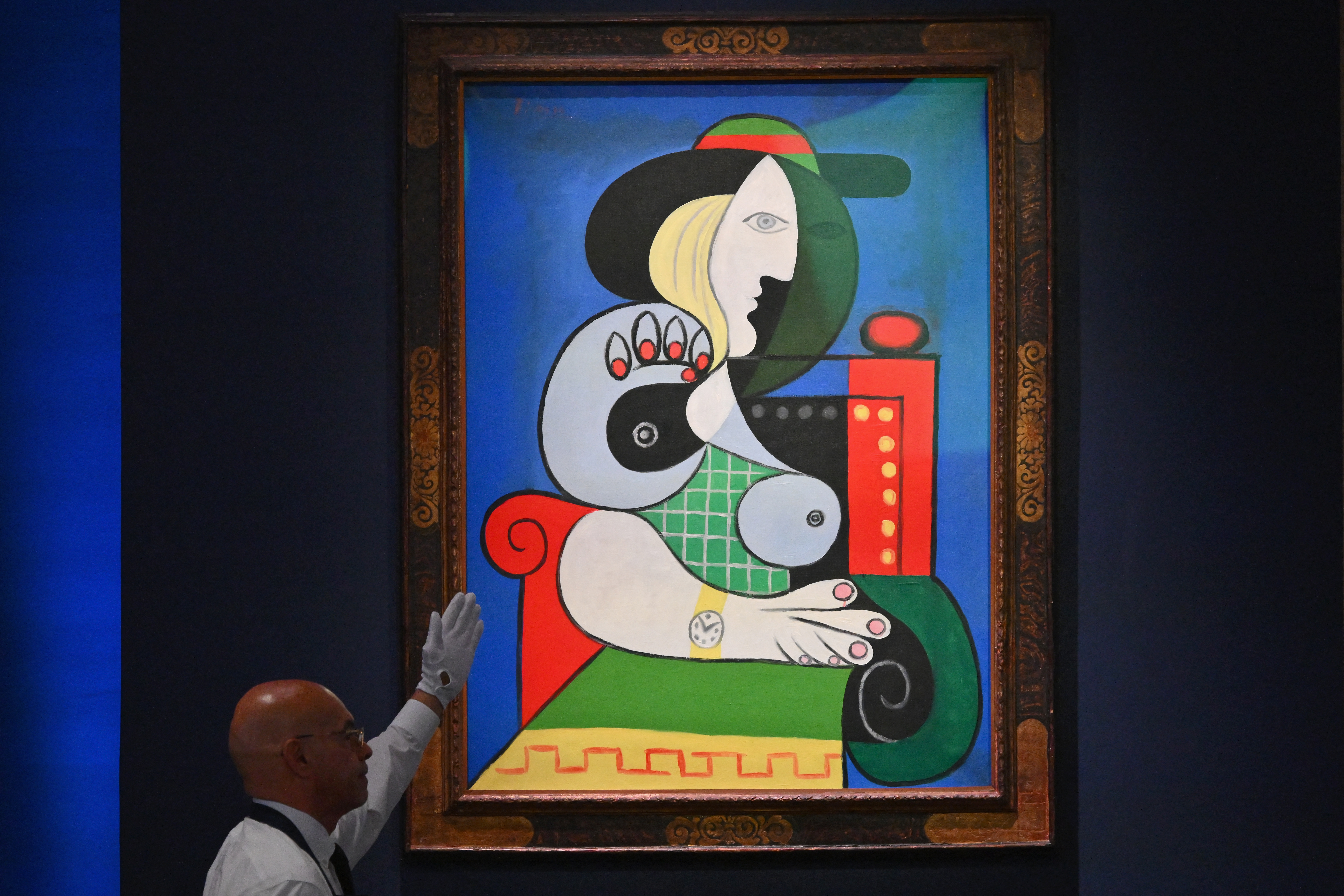 La pintura del artista fue hecha en 1932.