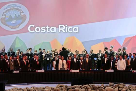 El borrador de agenda que se discutirá se basa en una carta suscrita durante la pasada cumbre de la Celac (celebrada el 28 de enero en Costa Rica)./EFE
