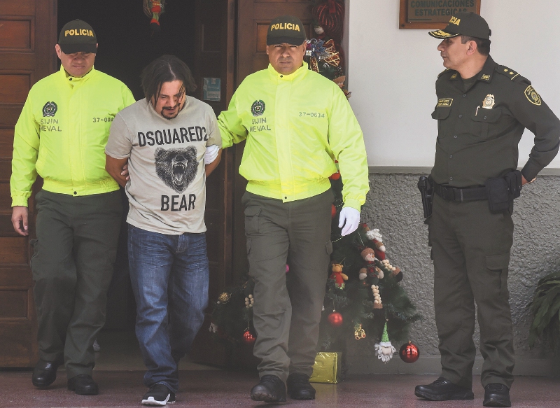 Juan Carlos Mesa Vallejo, alias "Tom" o "Carlos Chatas".  / AFP
