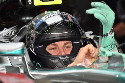 Nico Rosberg logró la pole en Japón